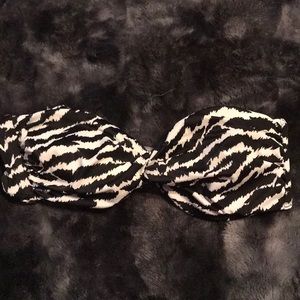Animal print Victoria secret bikini top